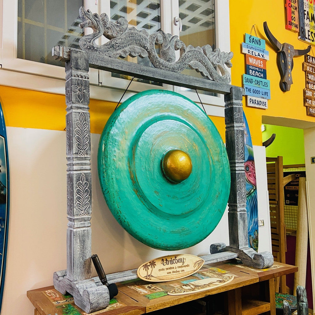 Gong professionale orientale yoga meditazione om - ETNICBAY