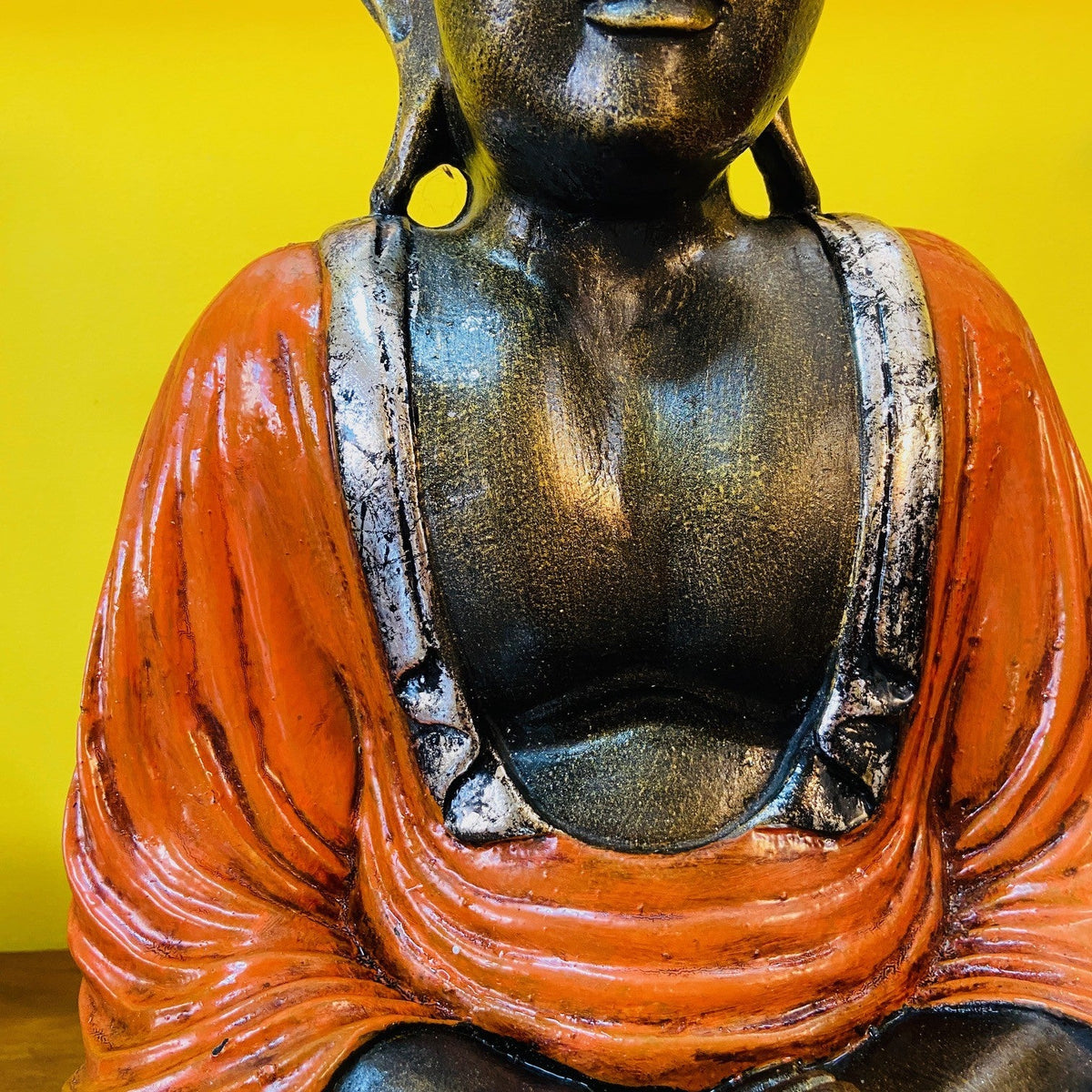 Buddha meditazione statua etnica arte orientale - ETNICBAY
