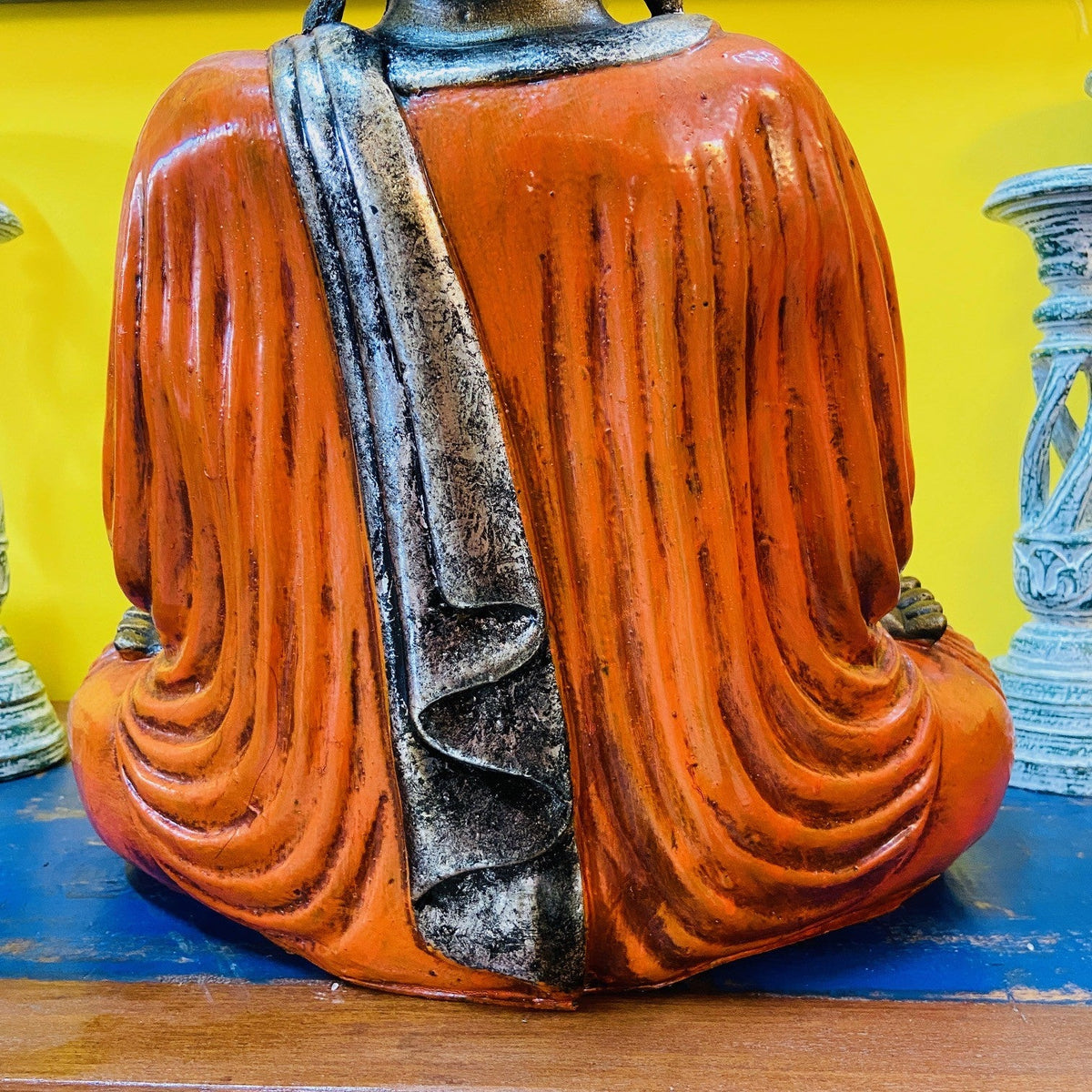 Buddha meditazione statua etnica arte orientale - ETNICBAY