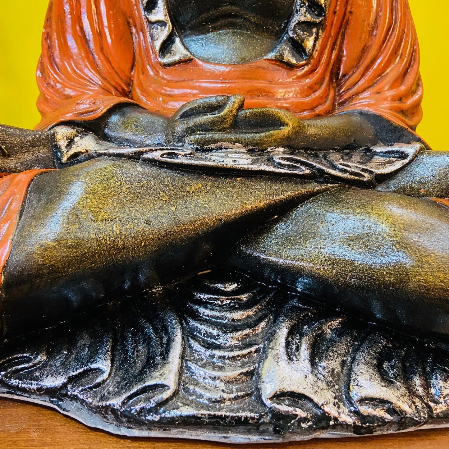 Buddha meditazione statua etnica arte orientale