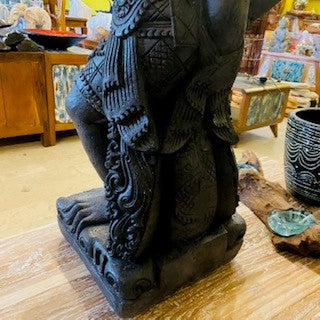 Statue de Barong Anoman en pierre, divinité fabriquée à la main