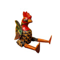Dekorative Hahn-Holzfigur