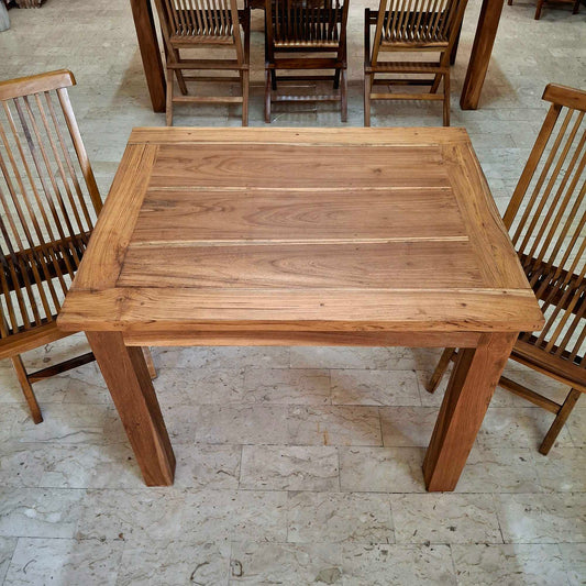 Tavolo allungabile in legno teak massello