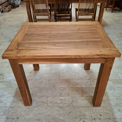 Tavolo allungabile in legno teak massello