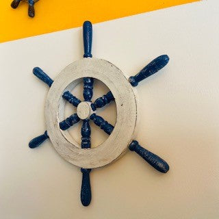 Timone decorativo etnico marinaro porta chiavi