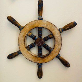 Porte-clés décoratif ethnique en forme de barre nautique