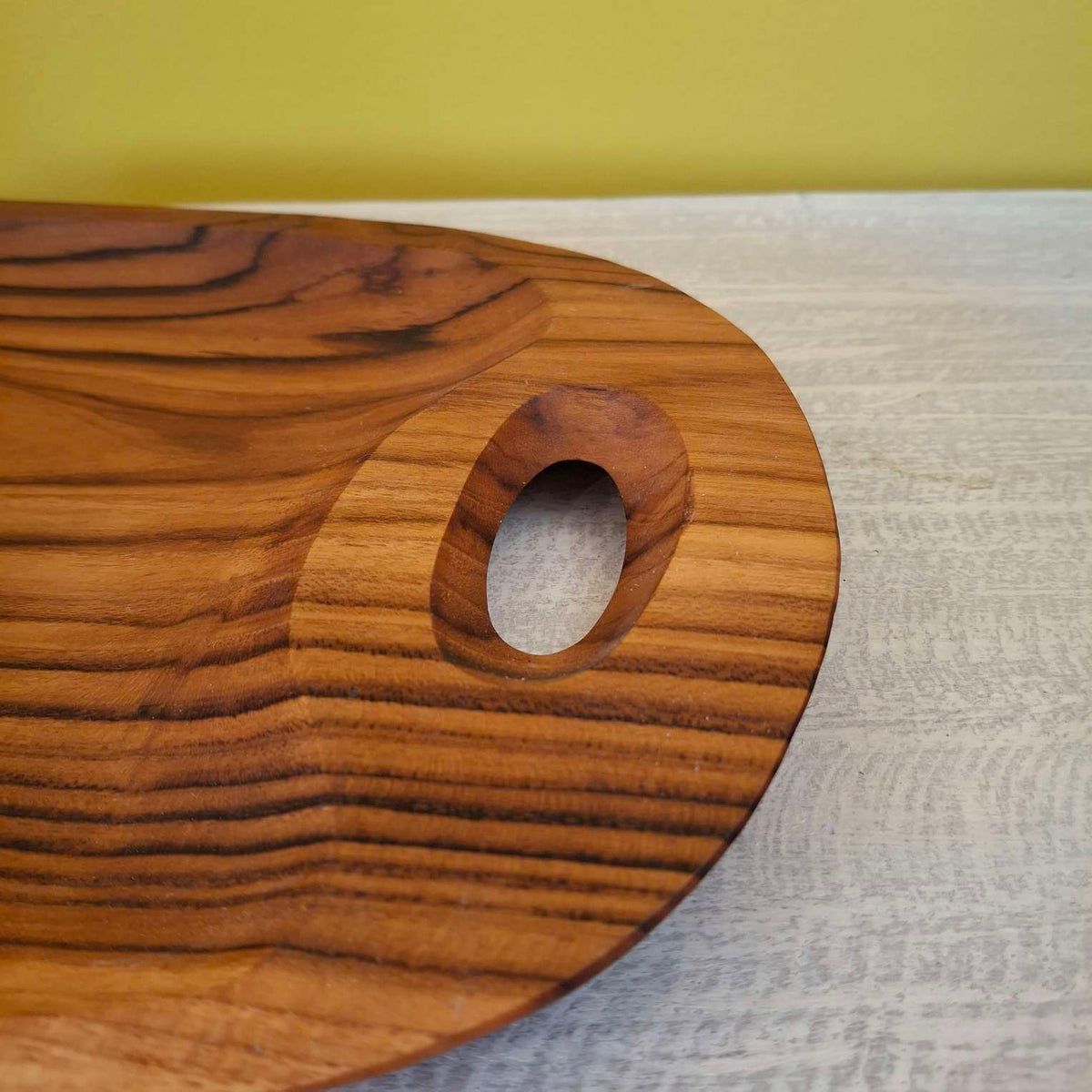 Vassoio per antipasti centrotavola in legno teak - ETNICBAY
