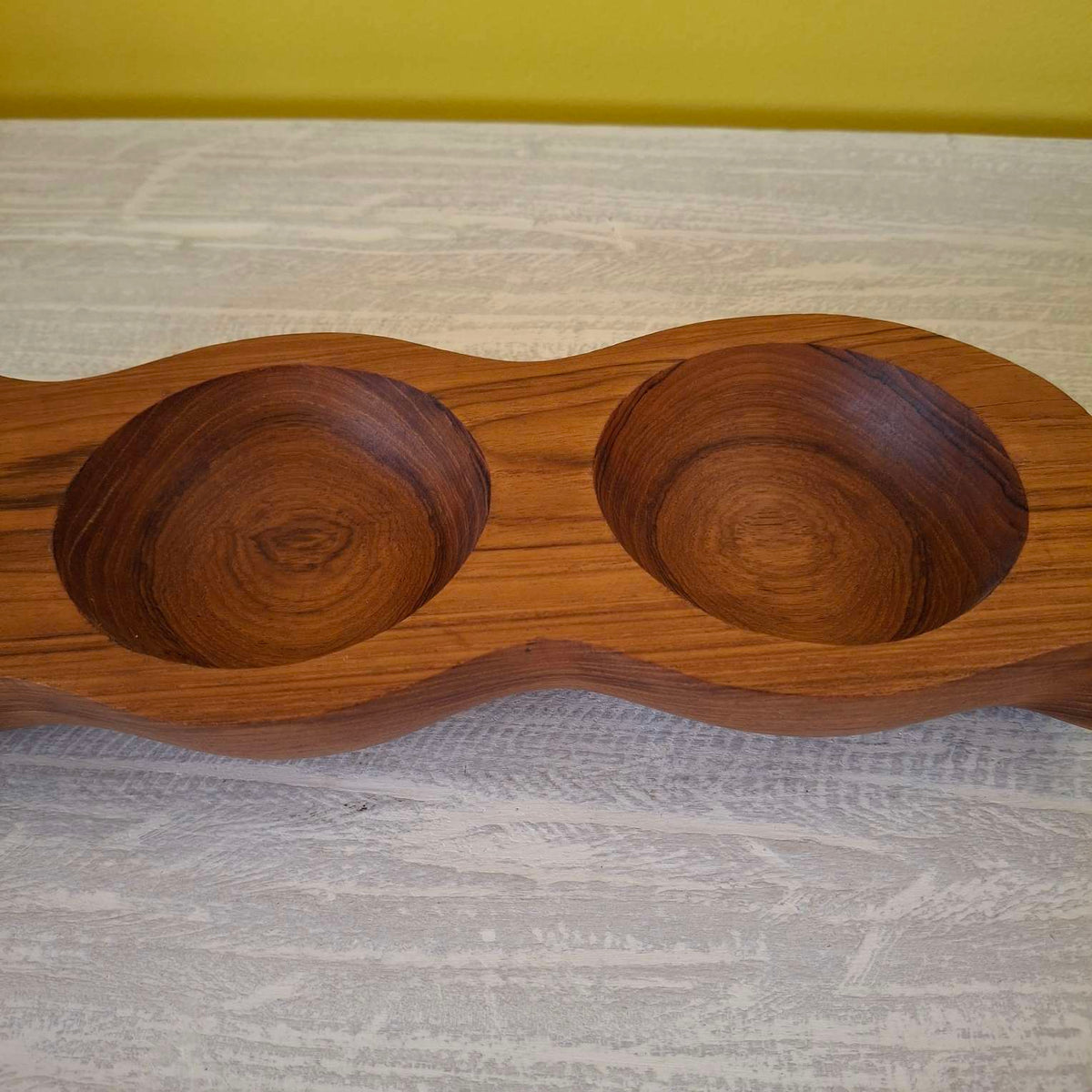 Vassoio antipasti in legno teak svuota tasche - ETNICBAY