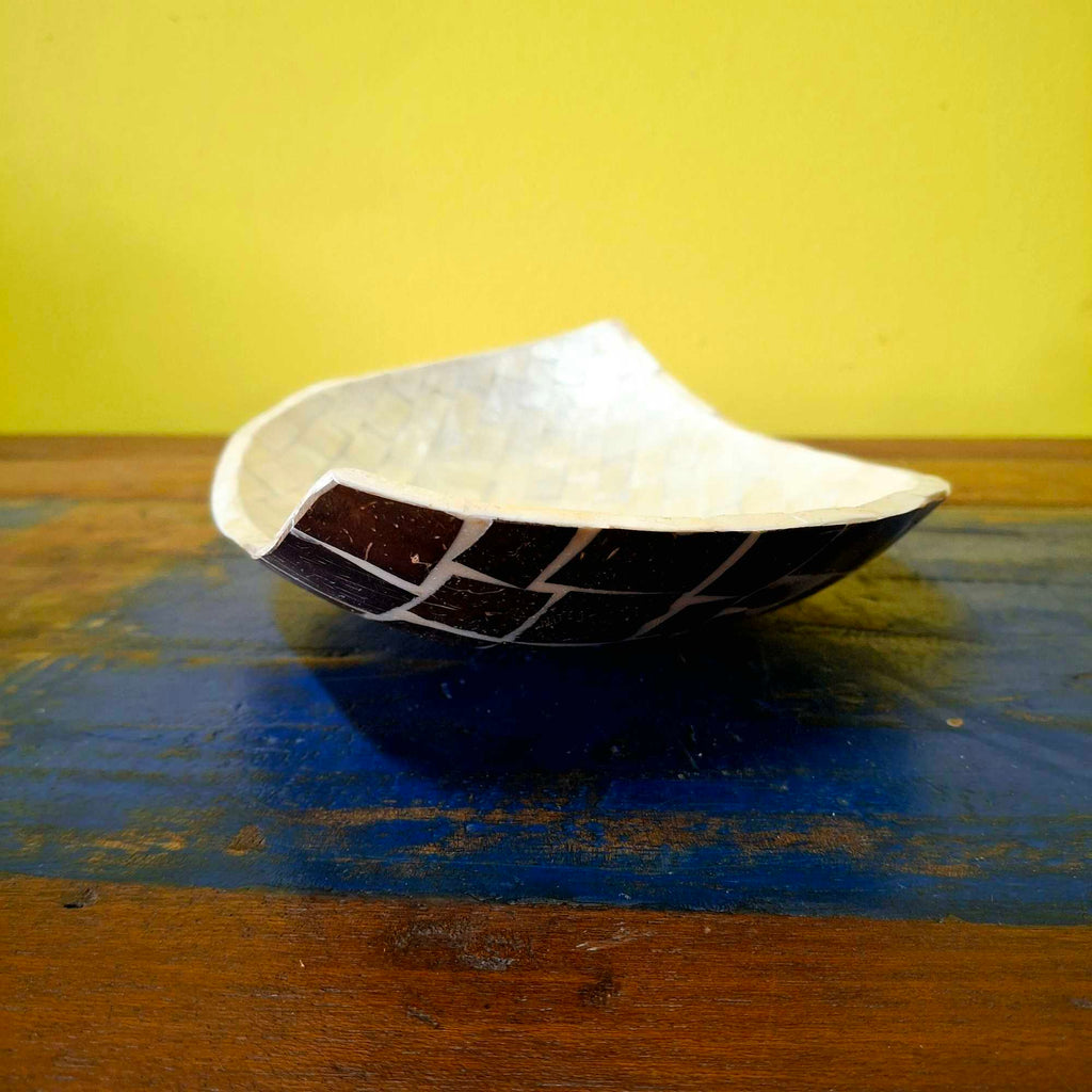 Vassoio svuota tasche madre perla centro tavola
