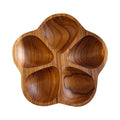 Vassoio antipasti in legno teak svuota tasche - ETNICBAY
