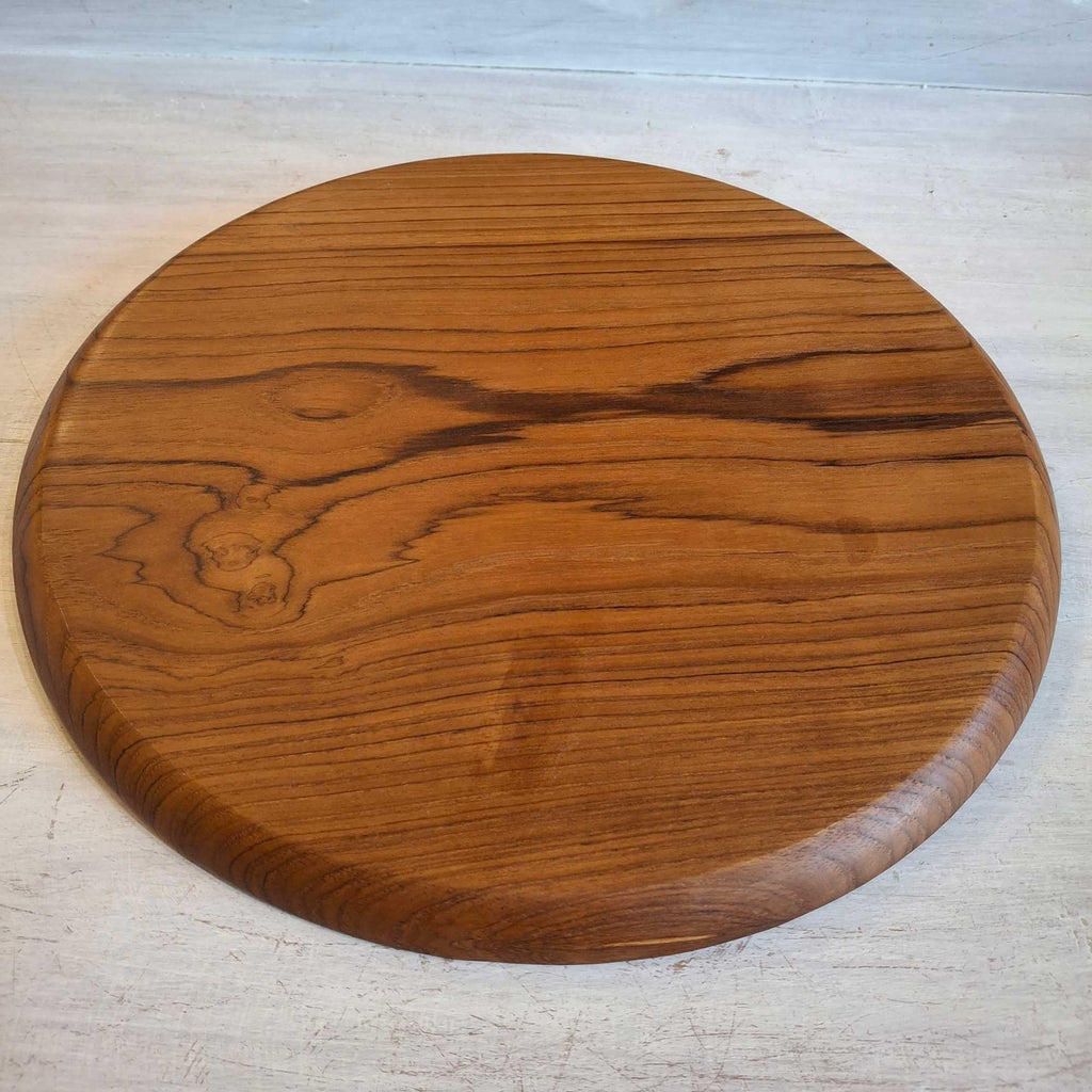 Pizzateller, Teak-Tablett, Taschenleerer