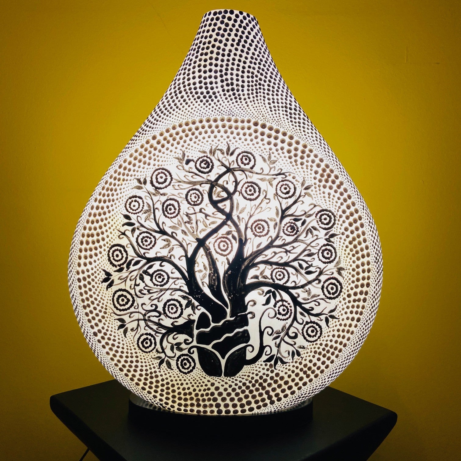 Lampada albero della vita etnico stile orientale - ETNICBAY