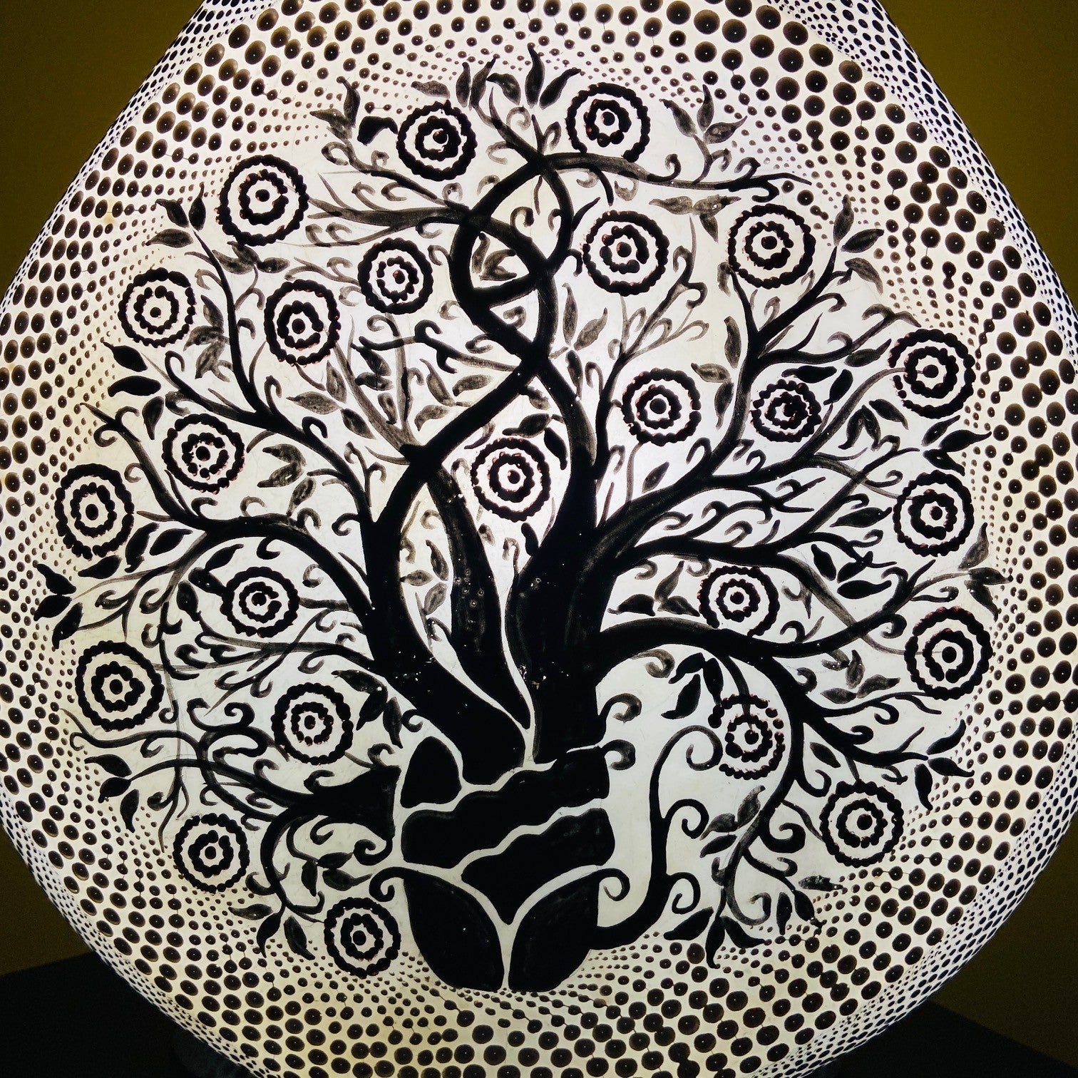 Lampada albero della vita etnico stile orientale - ETNICBAY