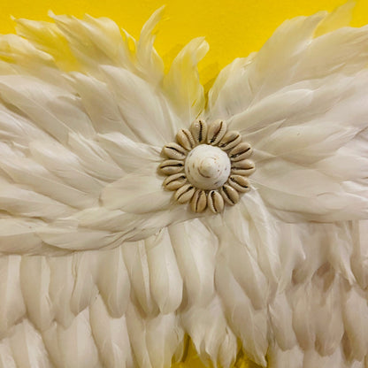 Décorations d'ailes d'ange ou de démon Coquillages Plumes