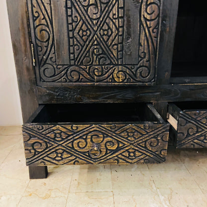 Armoire ethnique viking Armoire tribale celtique