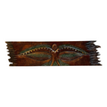 Buddha quadro in legno Arredamento etnico yoga om - ETNICBAY