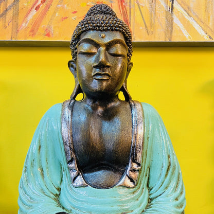 Meditation Buddha Statue Antique Color Yoga