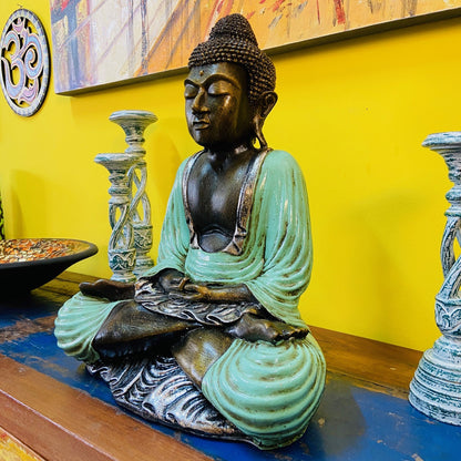 Meditation Buddha Statue Antique Color Yoga