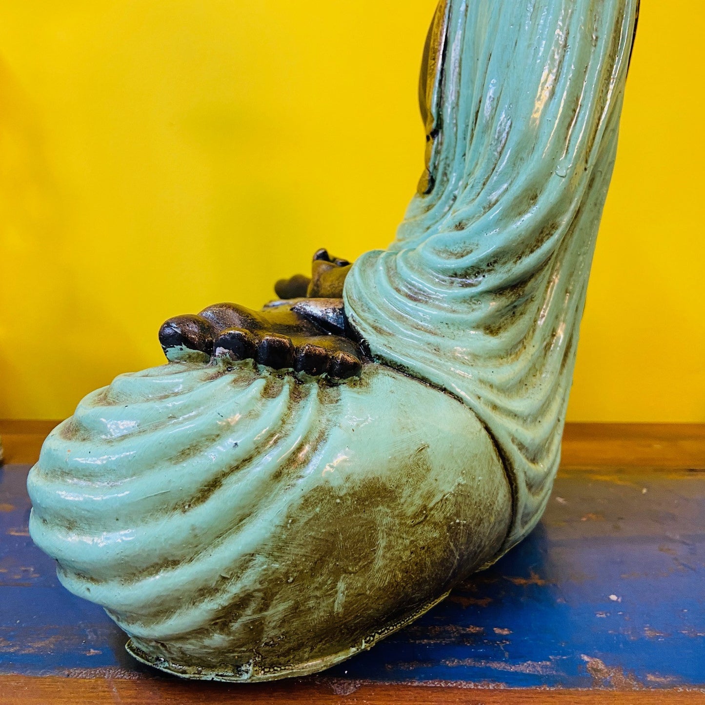 Meditation Buddha Statue Antique Color Yoga