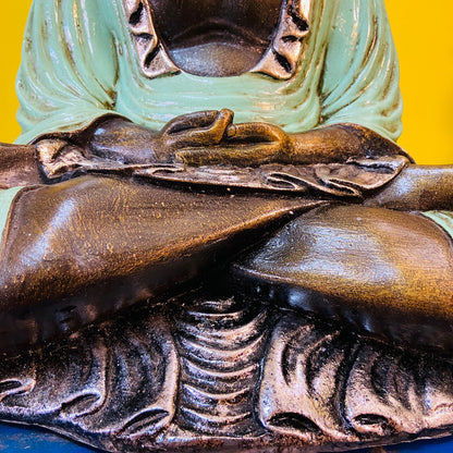 Meditation Buddha Statue Antique Color Yoga