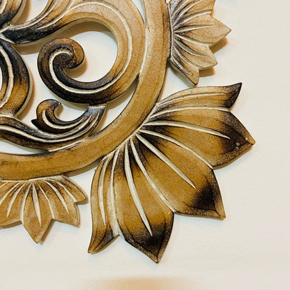 Om wall decoration lotus flower ethnic Hindu