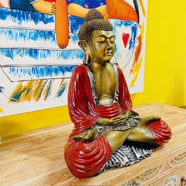 Buddha Statua In Meditazione Siddhartha Gautama