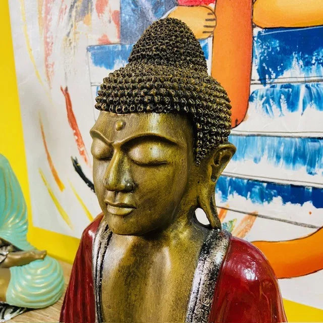 Buddha Statua In Meditazione Siddhartha Gautama