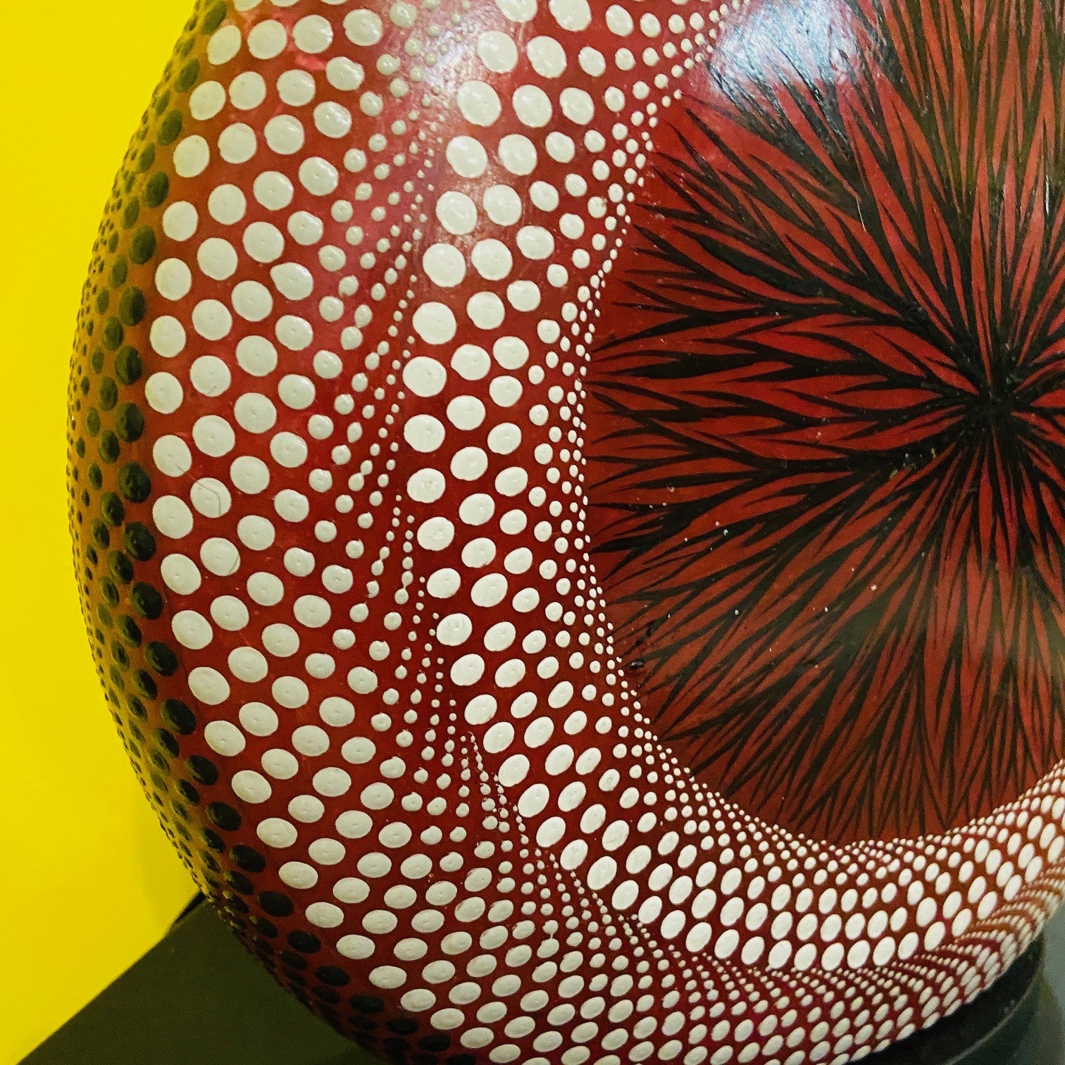Lampada Etnica Bottiglia Abatjour Design Loto rosso - ETNICBAY