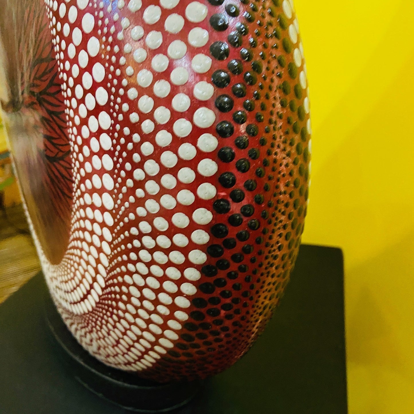 Lampada Etnica Bottiglia Abatjour Design Loto rosso - ETNICBAY