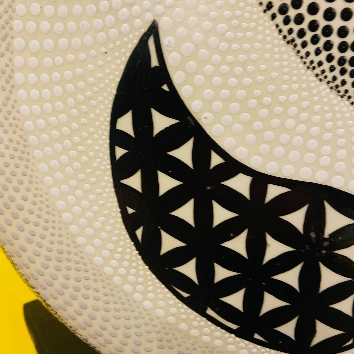 Lampada etnica Tao abatjour yin & yang