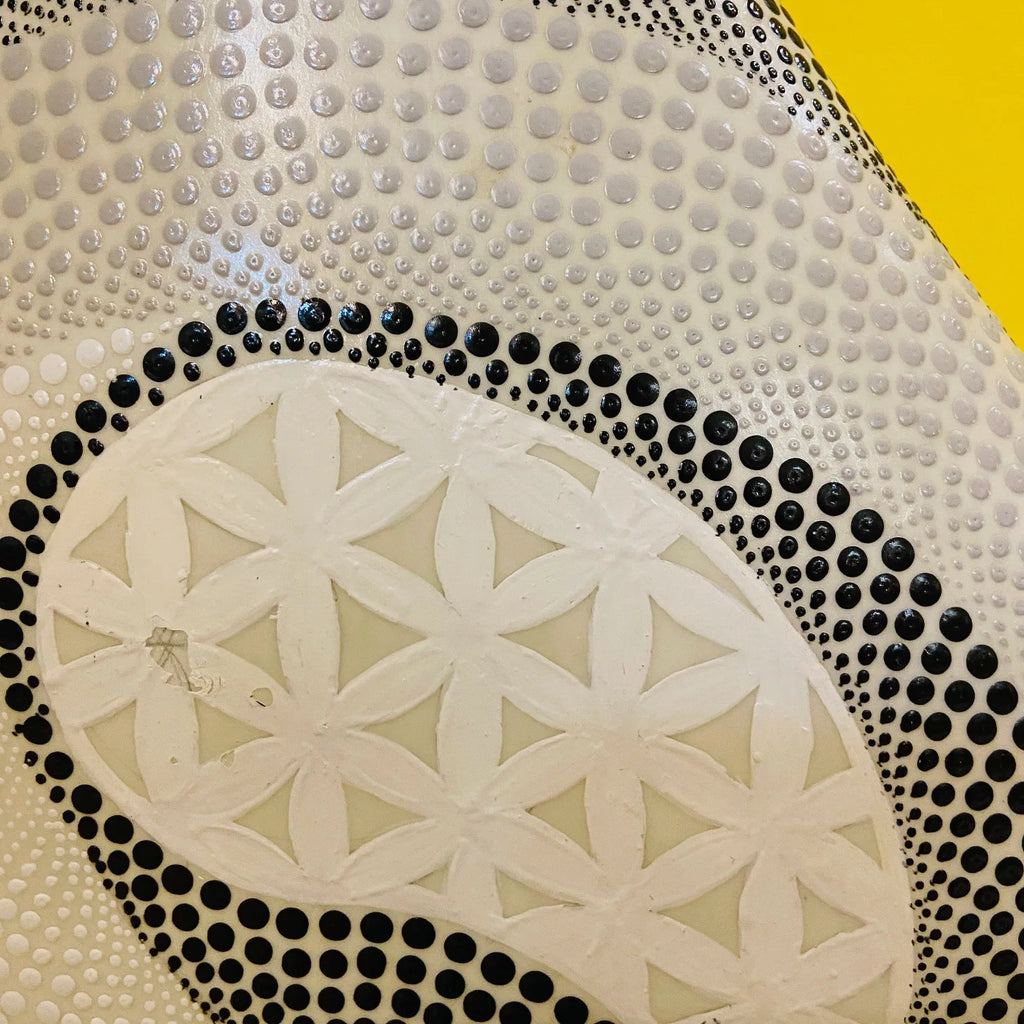 Ethnische Lampe Tao Nachttischleuchte Yin & Yang