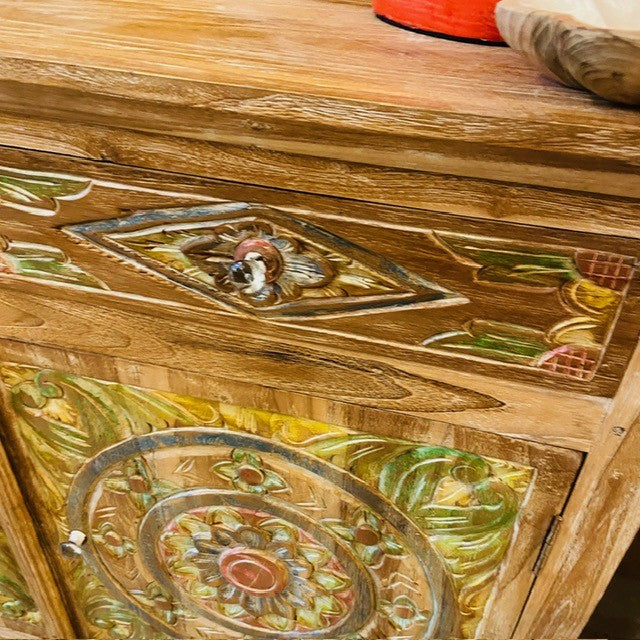 Buffet meuble TV buffet bois teck buffet ethnique