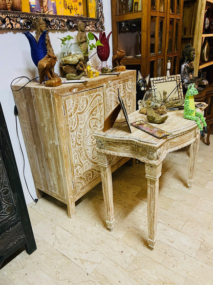 Buffet etnico shabby chic mobile ingresso madia