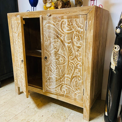 Buffet etnico shabby chic mobile ingresso madia