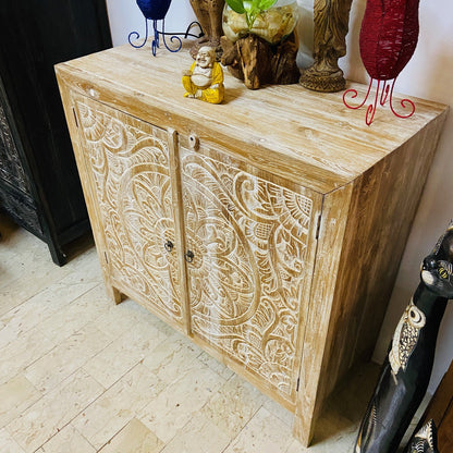 Buffet etnico shabby chic mobile ingresso madia