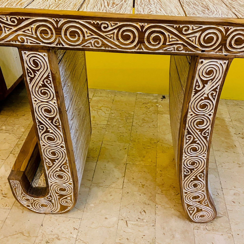 Consolle Etnica in Teak Mobile Ingresso Pigreco - ETNICBAY