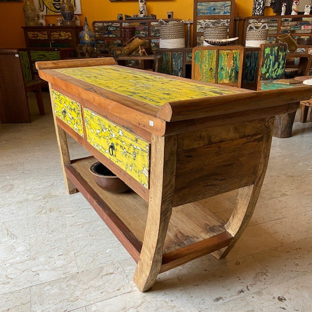 Mobile etnico porta tv stile giapponese wabisabi - ETNICBAY