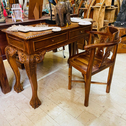 Bureau et chaise d'étude style Empire baroque
