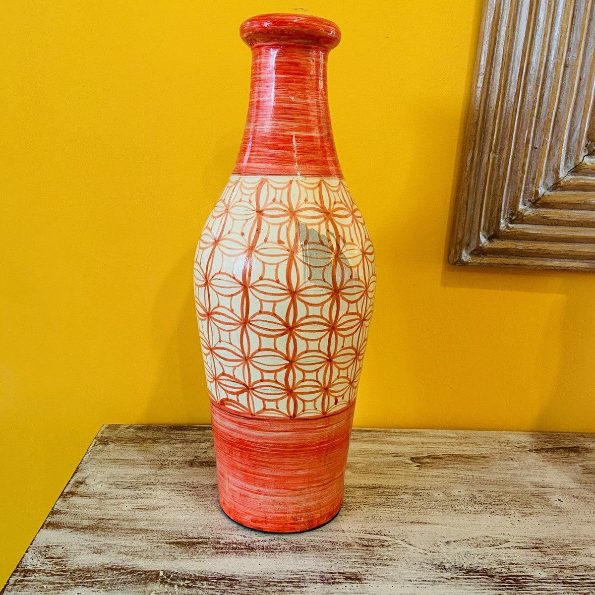 Vasi bottiglia in terracotta soprammobili etnici - ETNICBAY