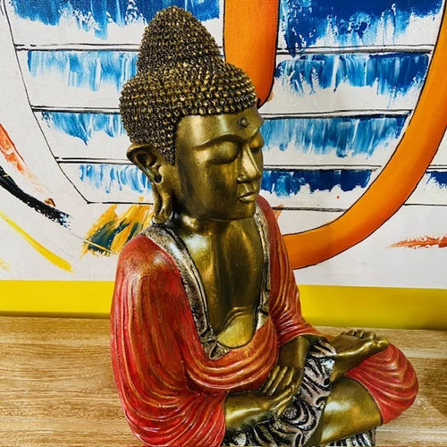 Buddha Statua In Meditazione Siddhartha Gautama
