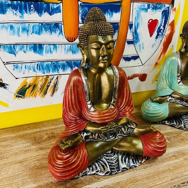 Buddha Statua In Meditazione Siddhartha Gautama