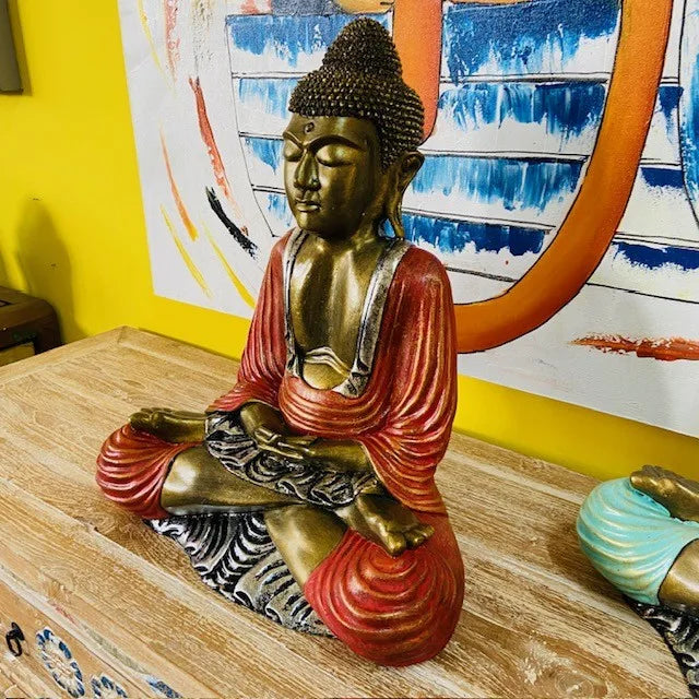 Buddha Statua In Meditazione Siddhartha Gautama