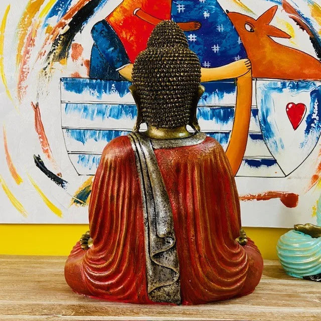 Buddha Statua In Meditazione Siddhartha Gautama