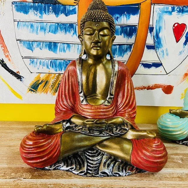 Buddha Statua In Meditazione Siddhartha Gautama