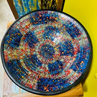 Centro Tavola Svuota Tasche Soprammobile Mosaico - ETNICBAY