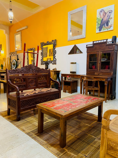 Tapis en bambou, décoration ethnique, séparateur de pièce ou rideau