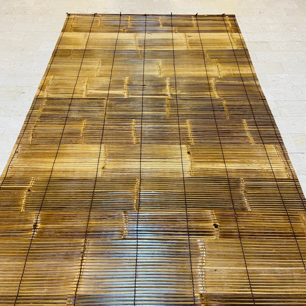 Tappeto bamboo arredamento etnico naturale