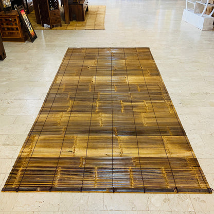 Tapis en bambou, décoration ethnique, séparateur de pièce ou rideau