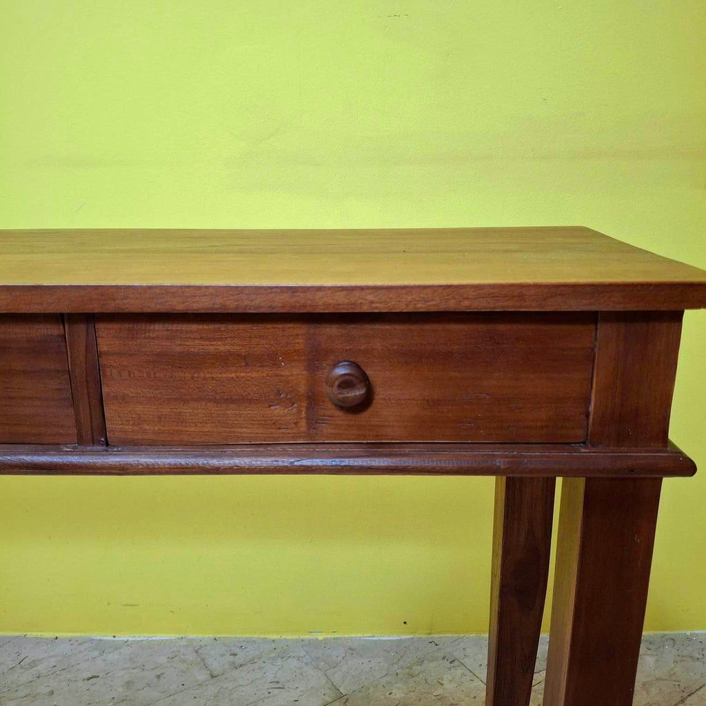 Eingangsmöbel Konsole Teak Schreibtisch Ethno