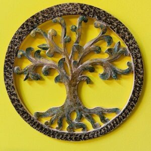 Quadro Rotondo Albero Della Vita Pannello Etnico